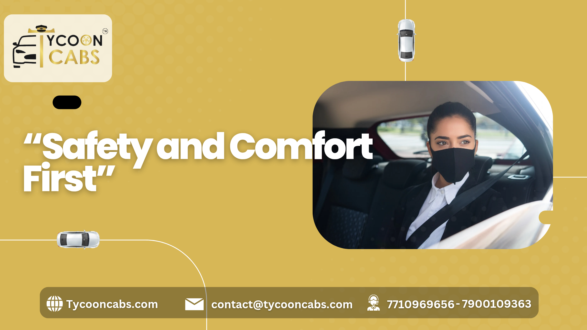 Safe Corporate Travel: Why Tycoon Cabs Is the Most Trusted Choice for Modern Businesses 4 Corporate employees traveling safely in premium cab service by Tycoon Cabs